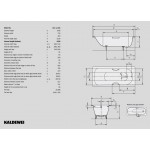 Ванна стальная Kaldewei Saniform Plus